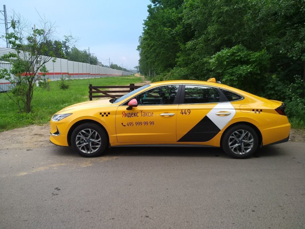 Хендай Соната 2021 Яндекс такси