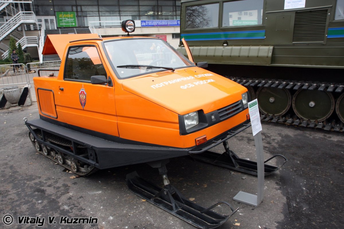 Лыжно-гусеничный снегоход ТТМ-1901