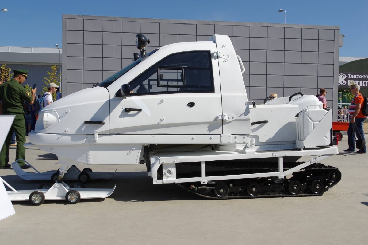 Лыжно-гусеничный снегоход ТТМ-1901 «Беркут»