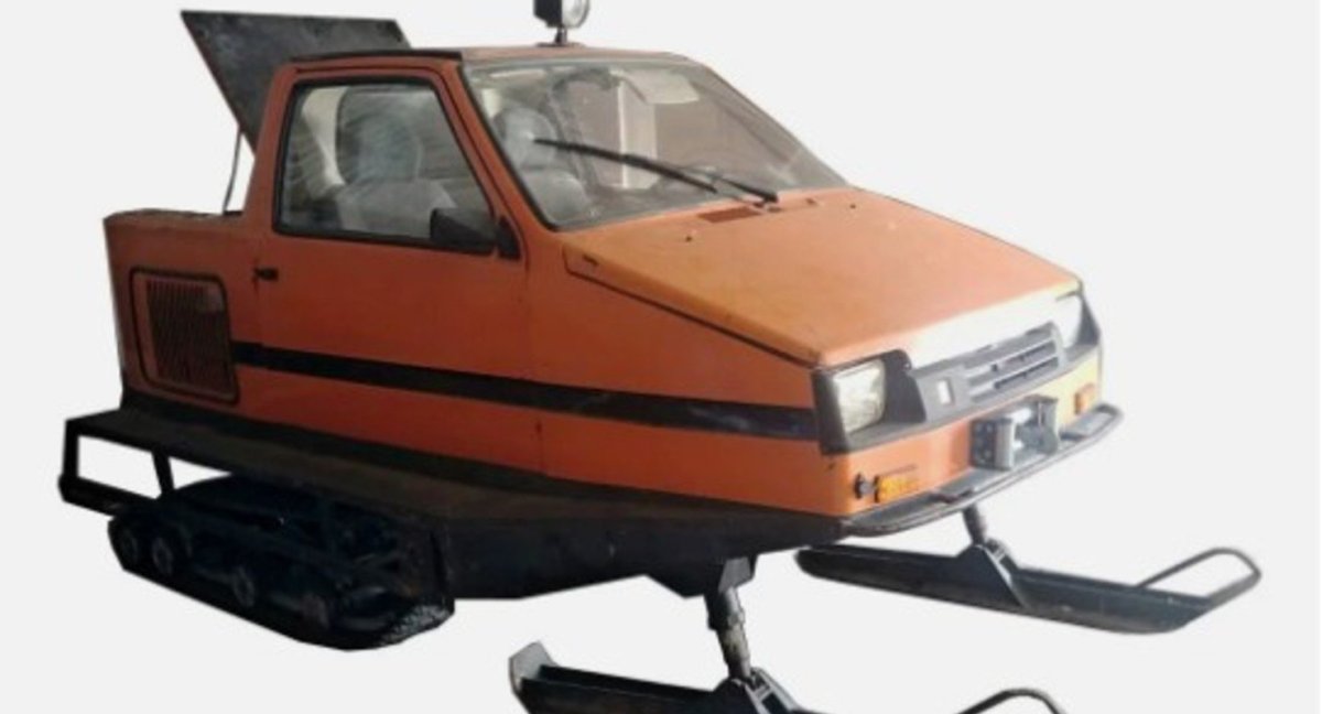 2. Лыжно-гусеничный снегоход ТТМ-1901 «Беркут»