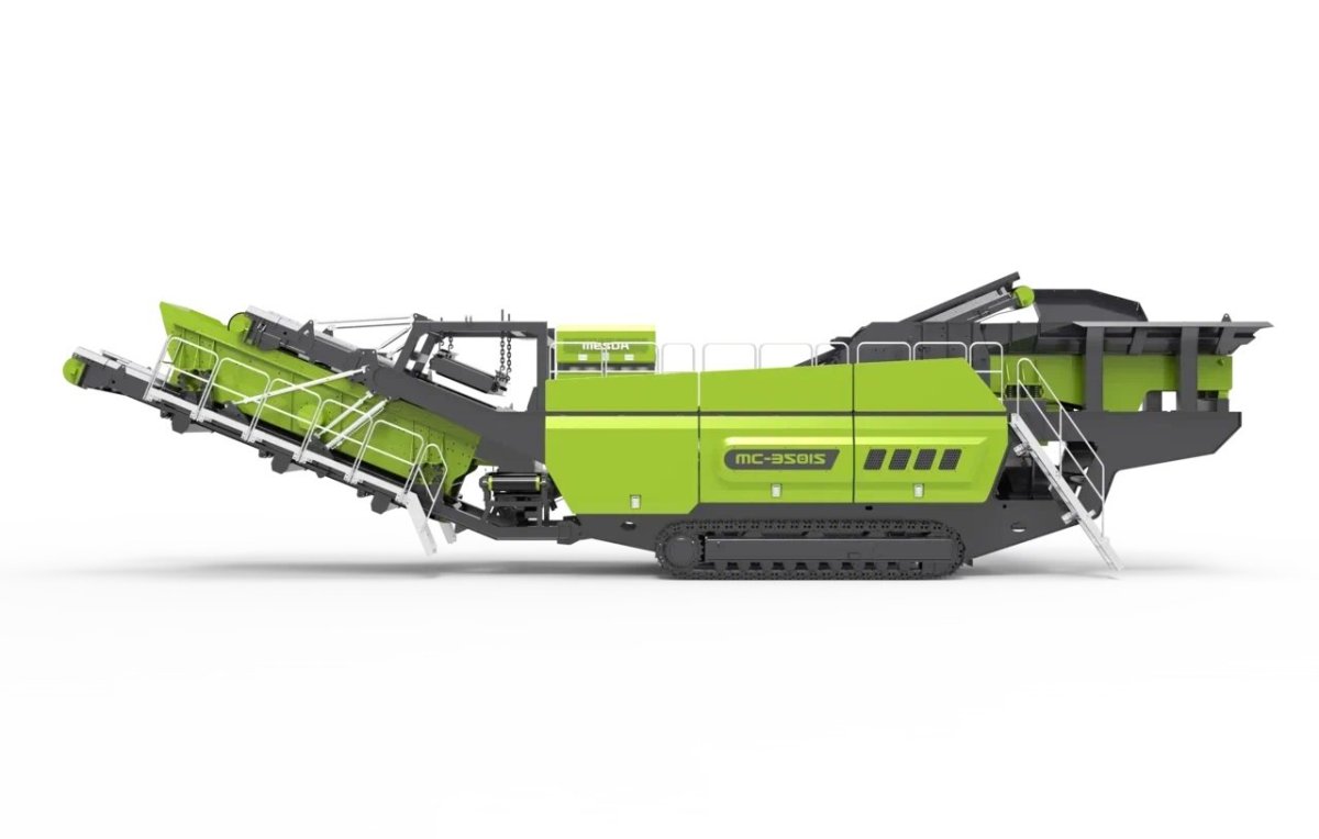 Самоходная щековая дробилка на гусеничном ходу Mesda MD-j11h (c116)