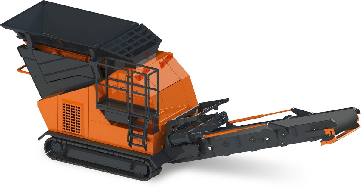 Самоходная мобильная дробилка щековая hx3s216gys400