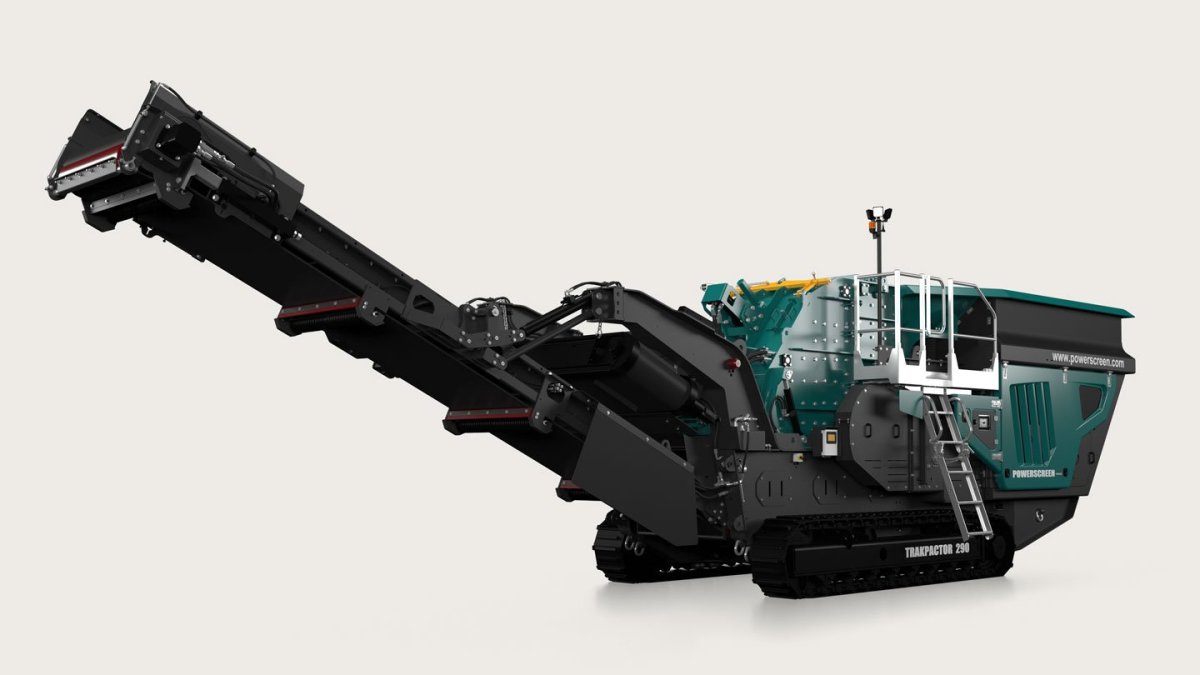 Powerscreen 1900 сортировка