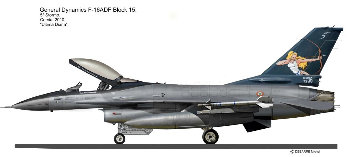 F-16adf Fighting Falcon