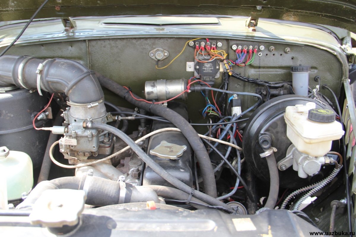 УАЗ 31514 под капотом