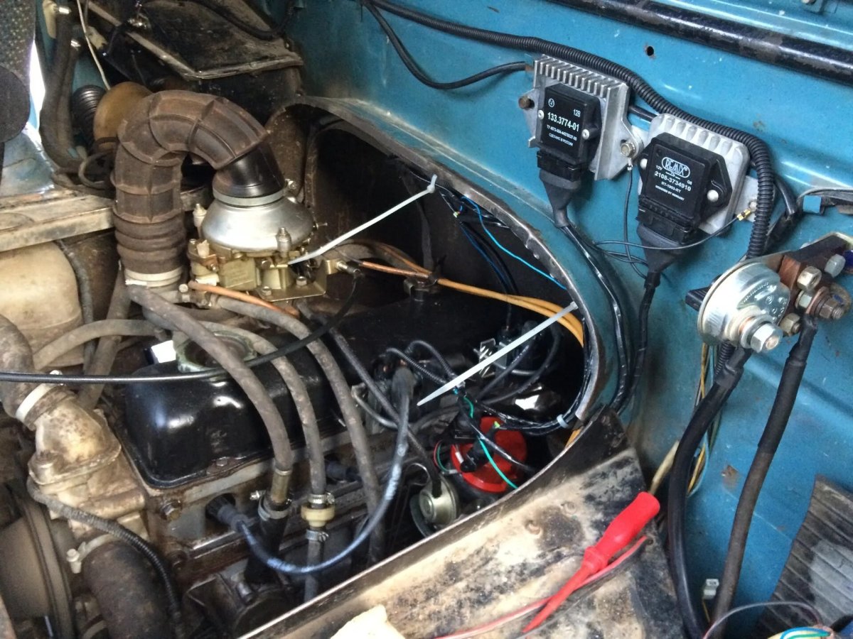 Подводное зажигание на УАЗ 402 двигатель