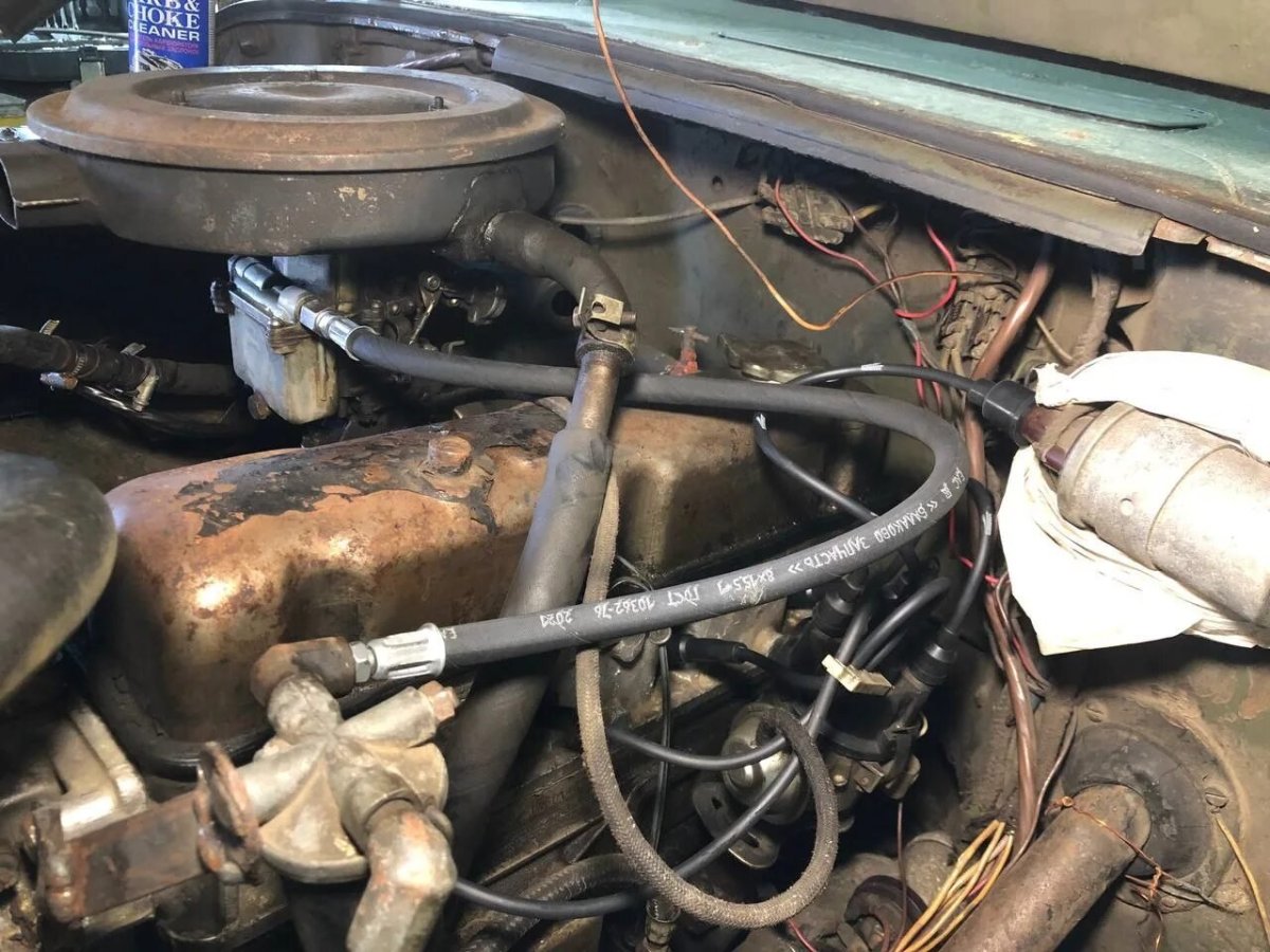 Трубка печки УАЗ 469