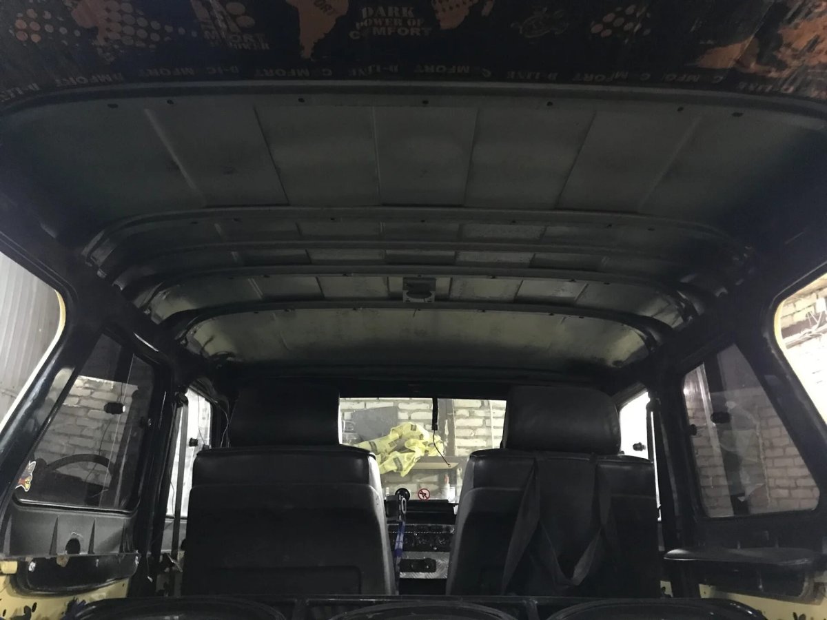 Переделка салона УАЗ Хантер