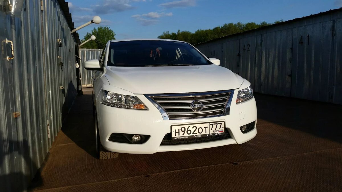 Реснички Ниссан Сентра