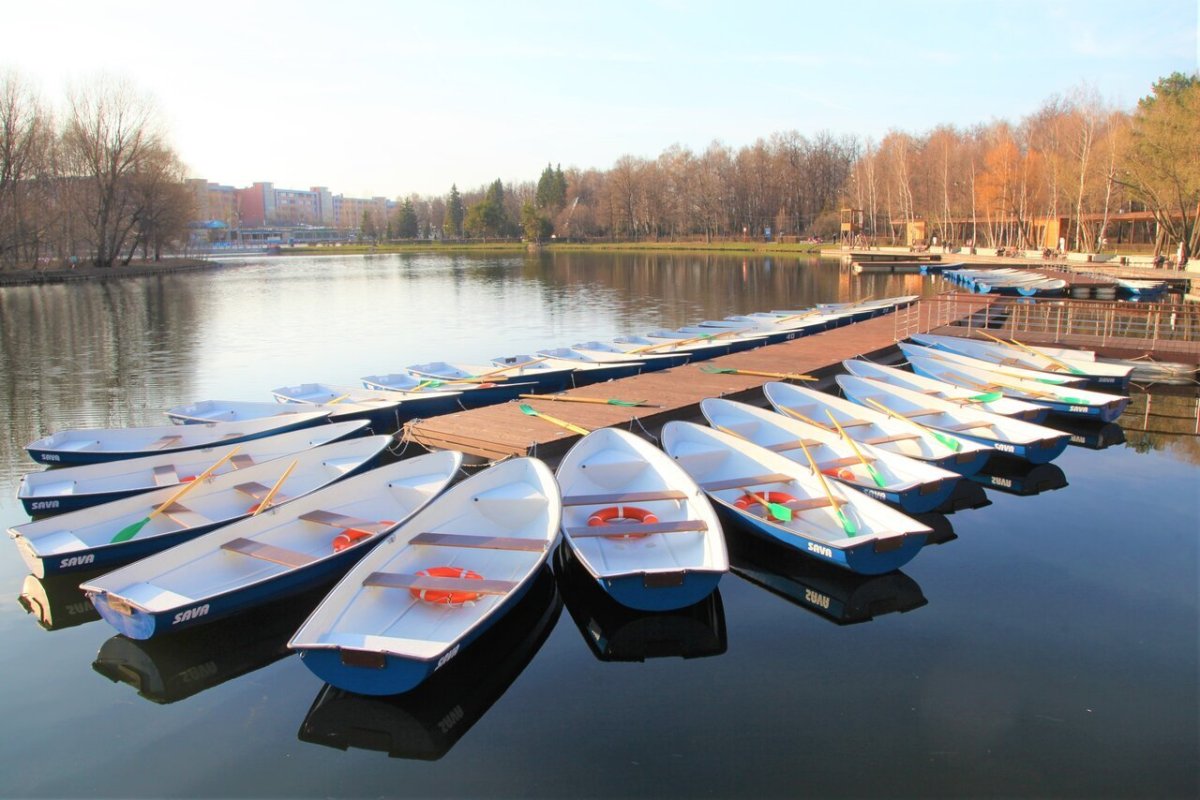 Лодочная станция в Измайлово