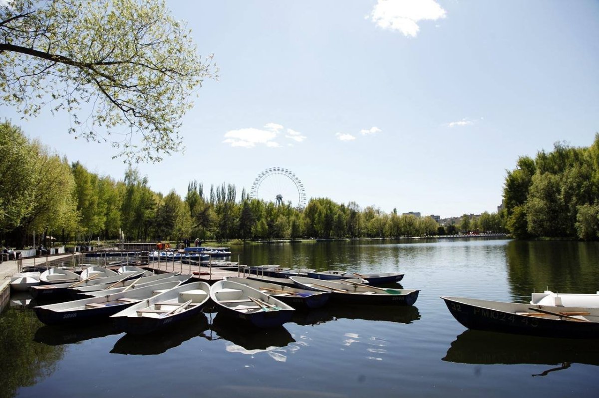 Лодочная станция в Измайловском парке