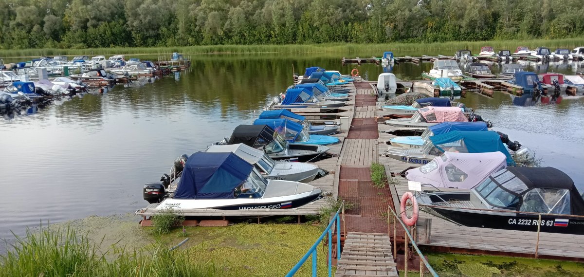 Лодочная станция Водник Новокуйбышевск