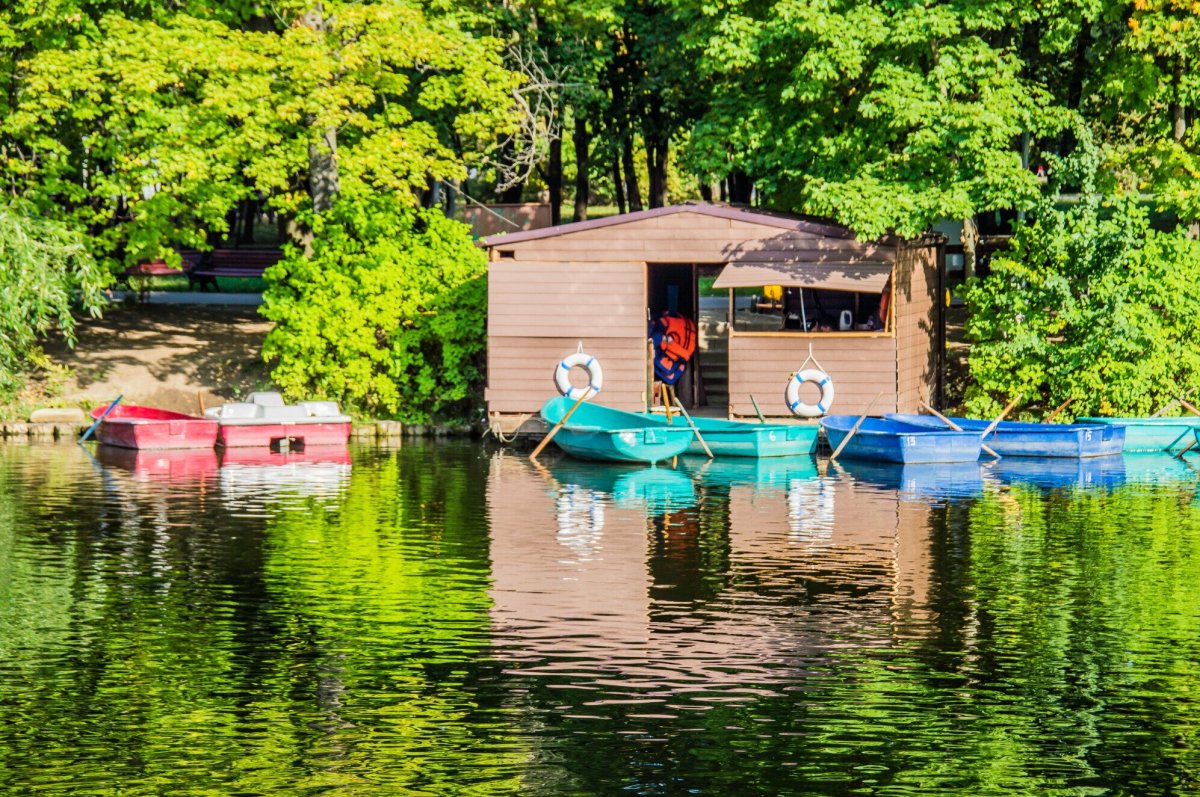 Воронцовский парк Лодочная станция