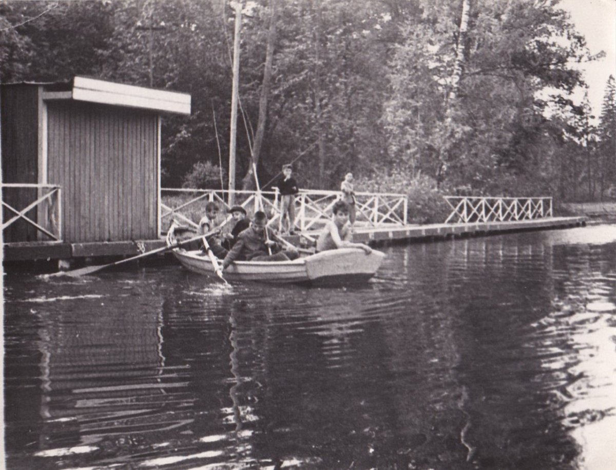Гатчина парк Лодочная станция