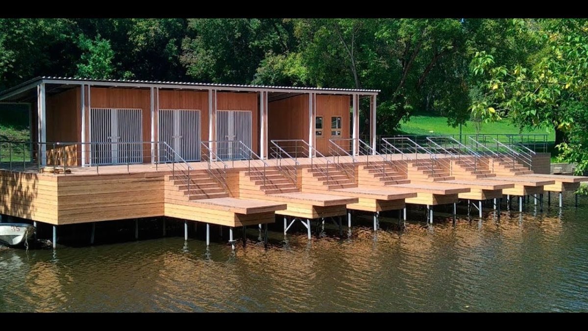 Парк Люблино Лодочная станция