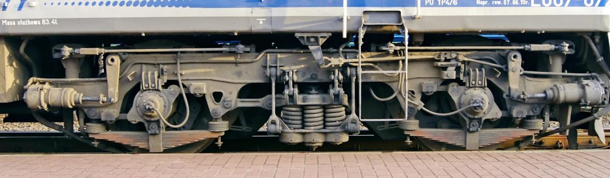 Тележка пассажирского вагона КВЗ-ЦНИИ-1