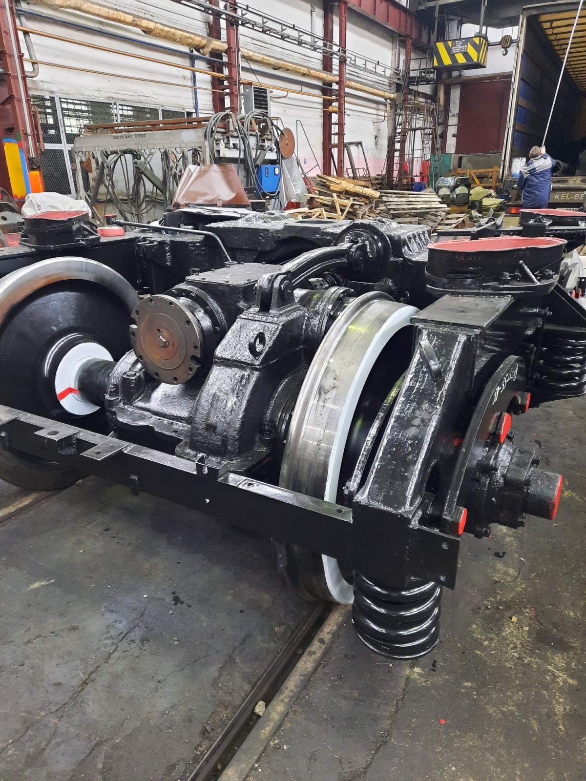 Осевой редуктор тепловоза ТГМ 4