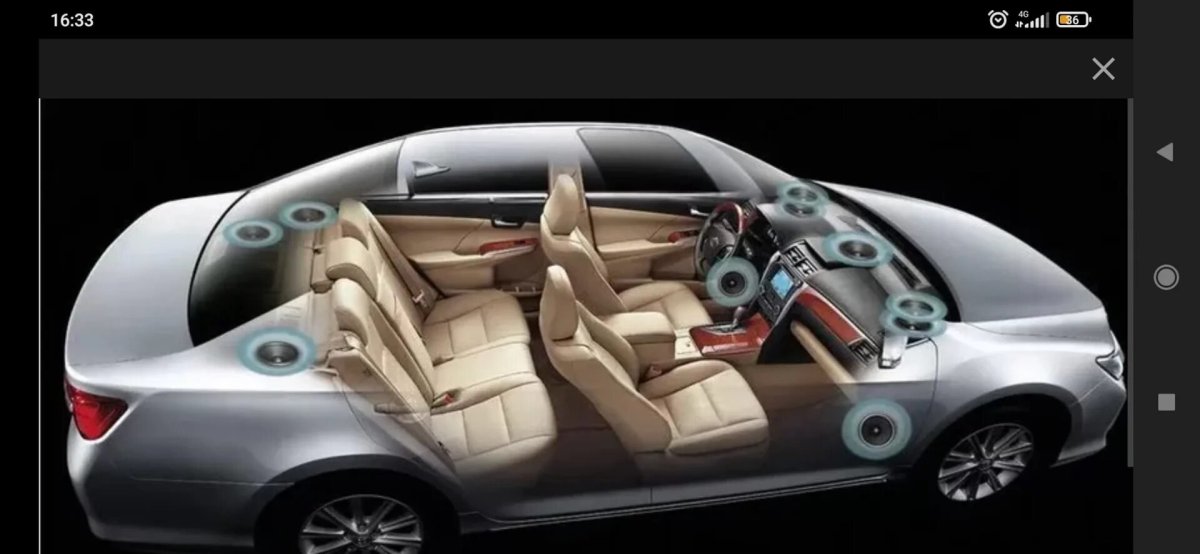 Расположение динамиков Камри 50