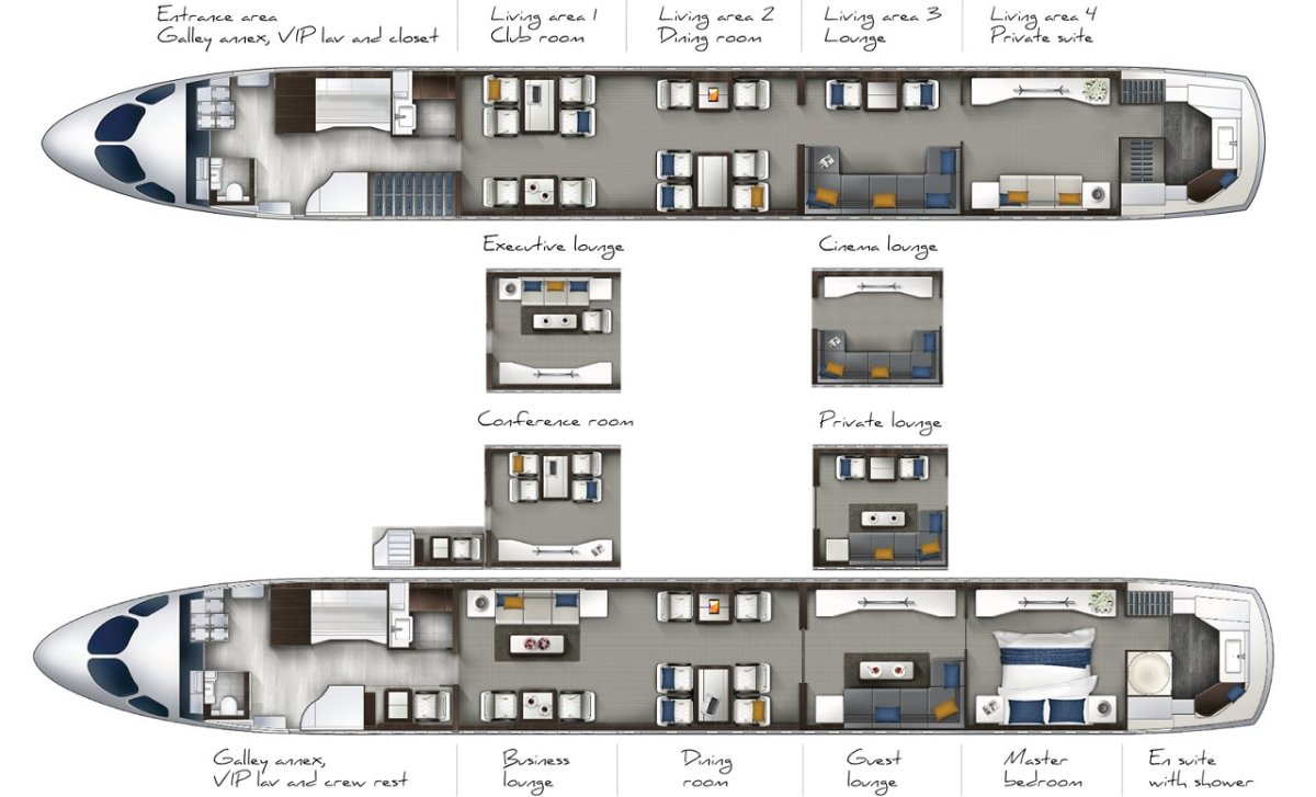 Airbus a220 бизнес Джет