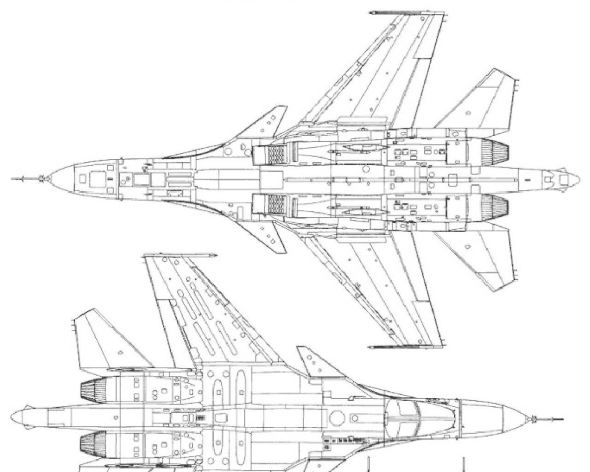 Су 27 чертеж