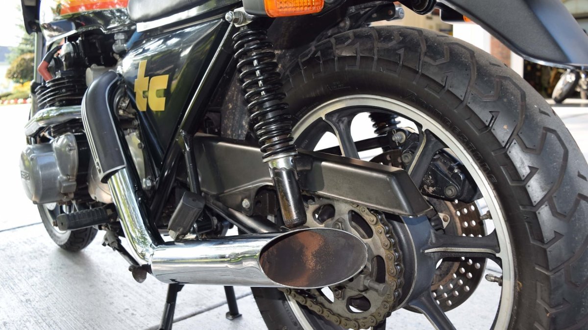 Мотоцикл с турбиной спереди