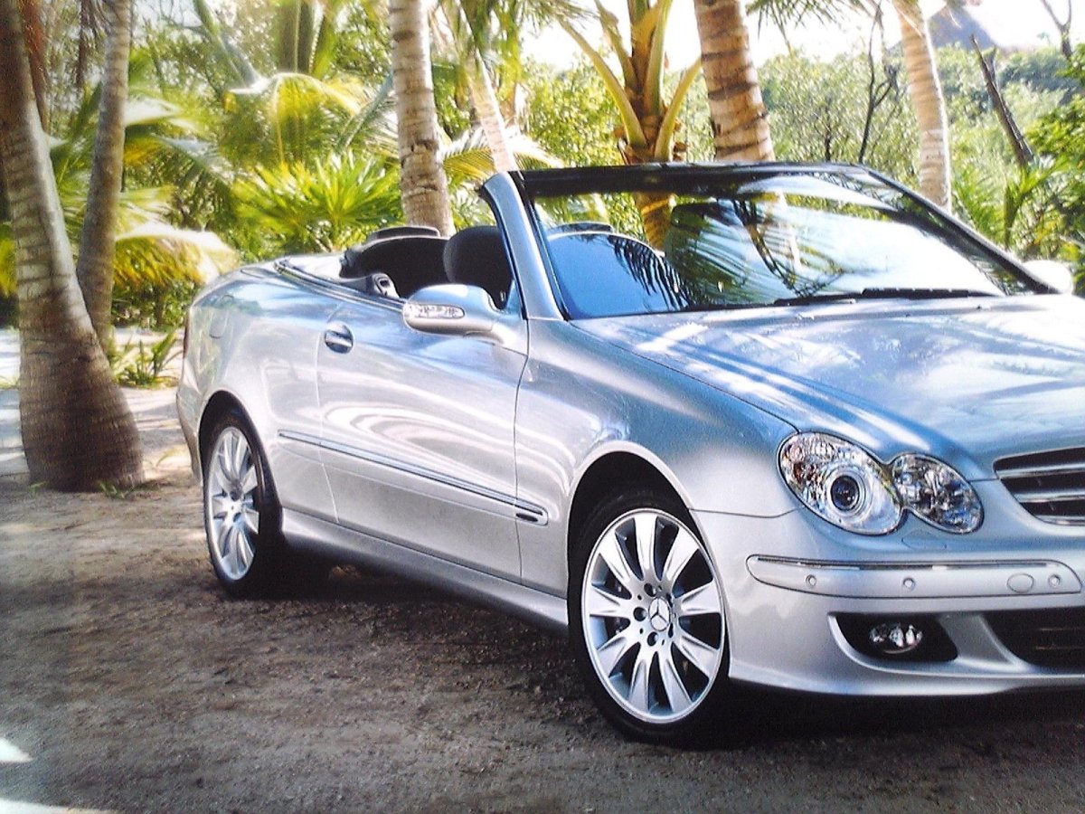 Мерседес кабриолет CLK 2005