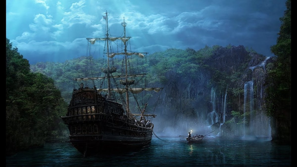 Летучий голландец корабль Галеон