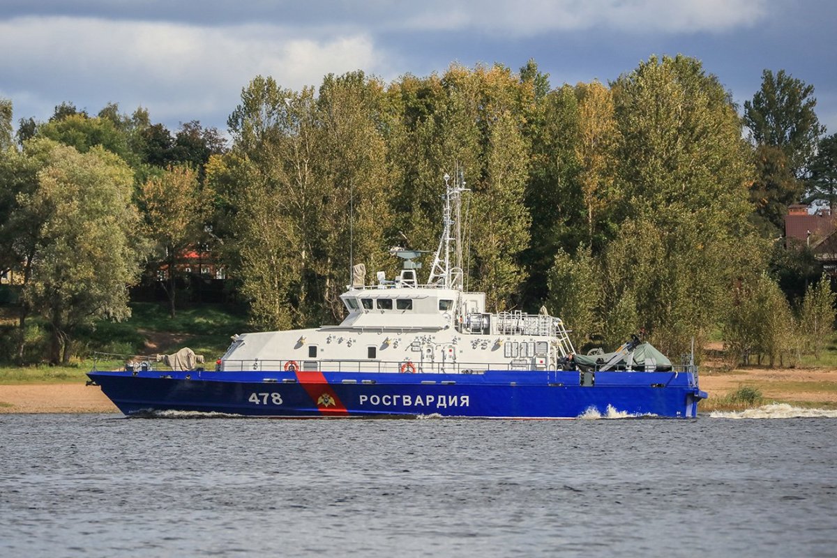 Катер Росгвардия