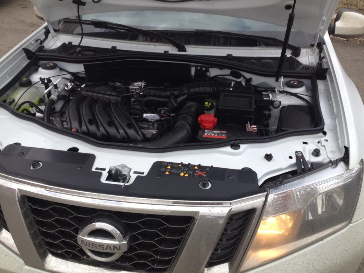 Nissan Terrano 2014 под капотом