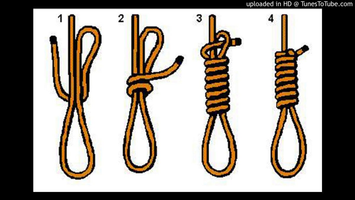 «Петля висельника» («узел Линча»)