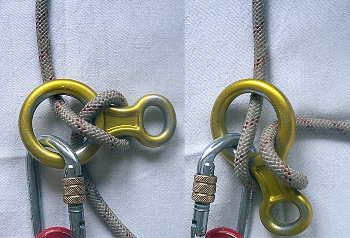 Дюльфер с восьмеркой