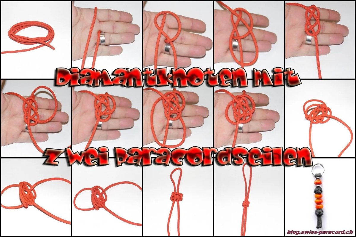 Бриллиантовый узел на темляк