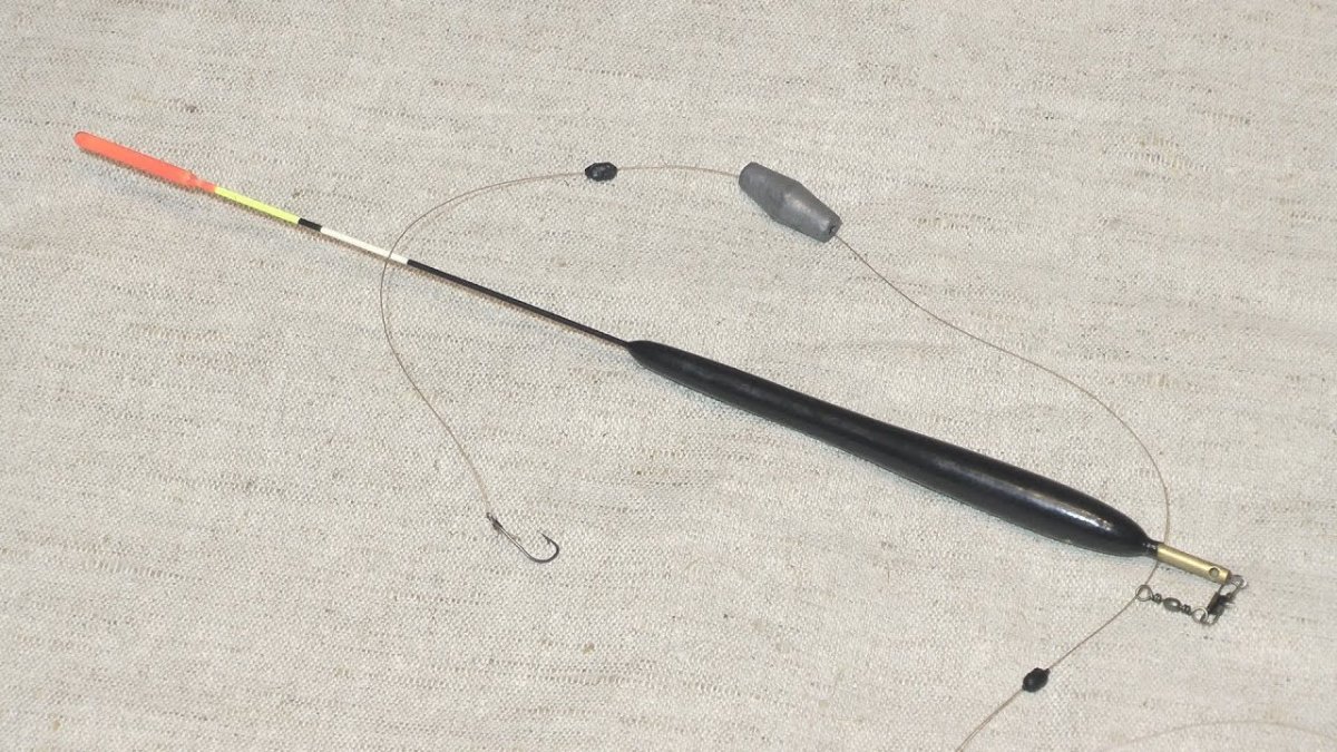 Оснастка полудонка поплавочная