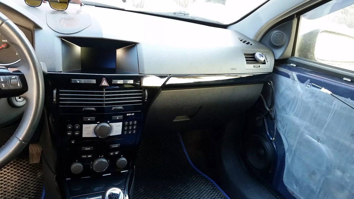 Покраска пластика Опель Астра h