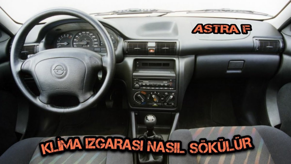 Opel Astra f 1997 салон