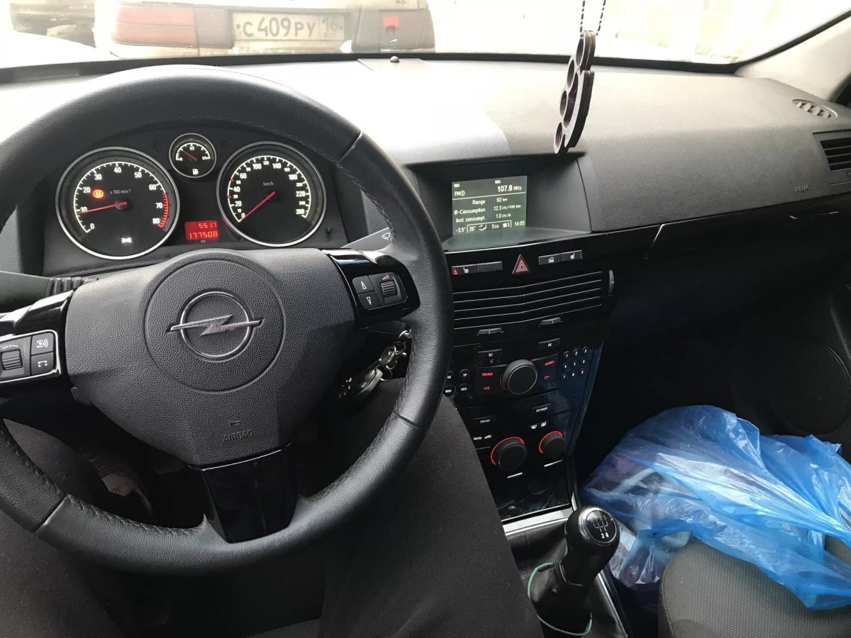 Пересвет Опель Астра h