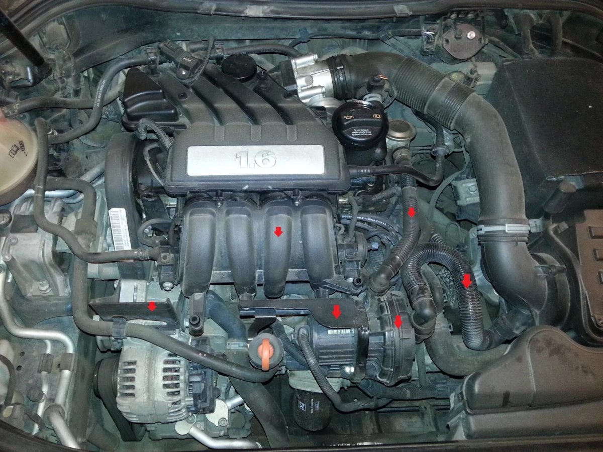 Мотор BSE 1.6 Фольксваген