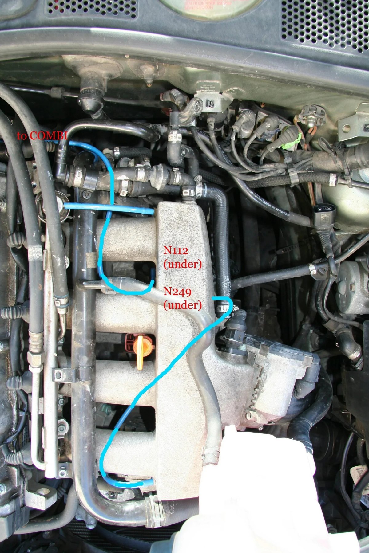 Клапан н80 Пассат б5 1.8 турбо