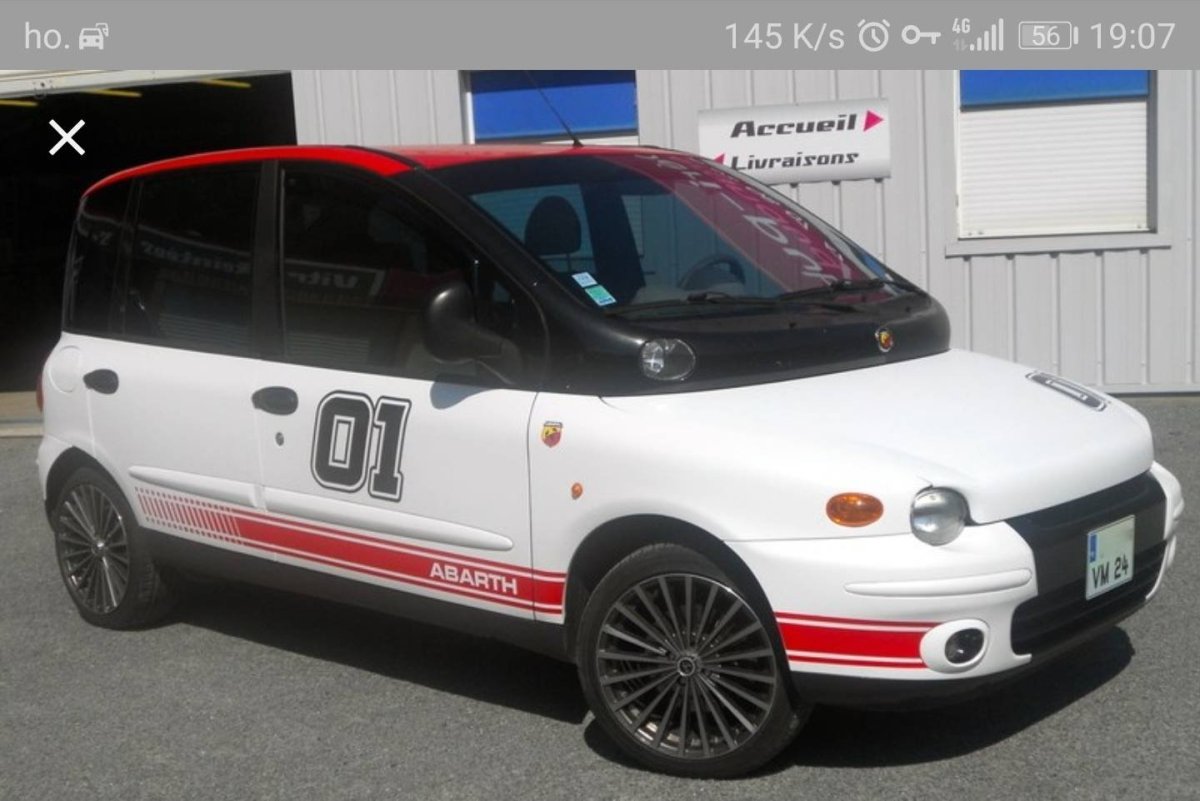 Fiat Multipla автомобили Fiat