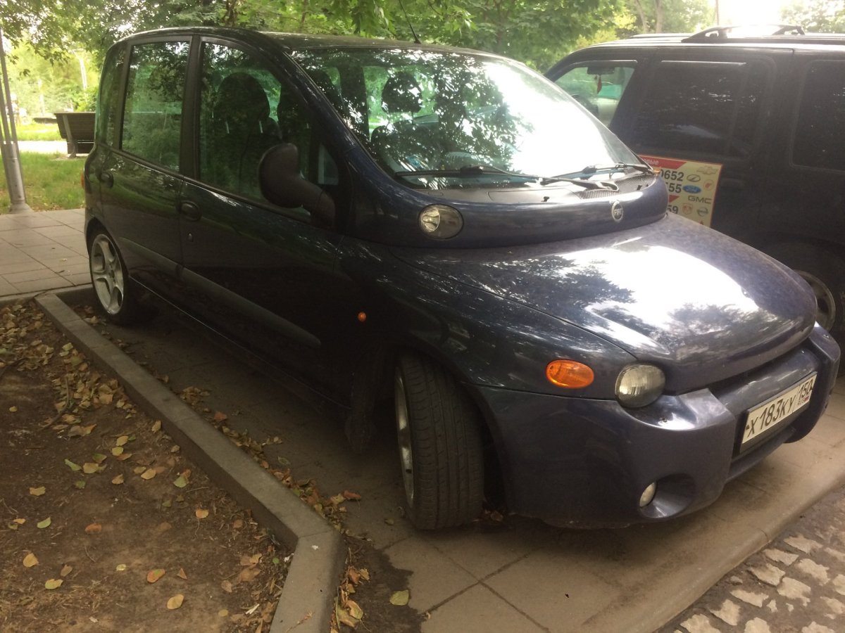 Фиат Мультипла 2003 Tuning