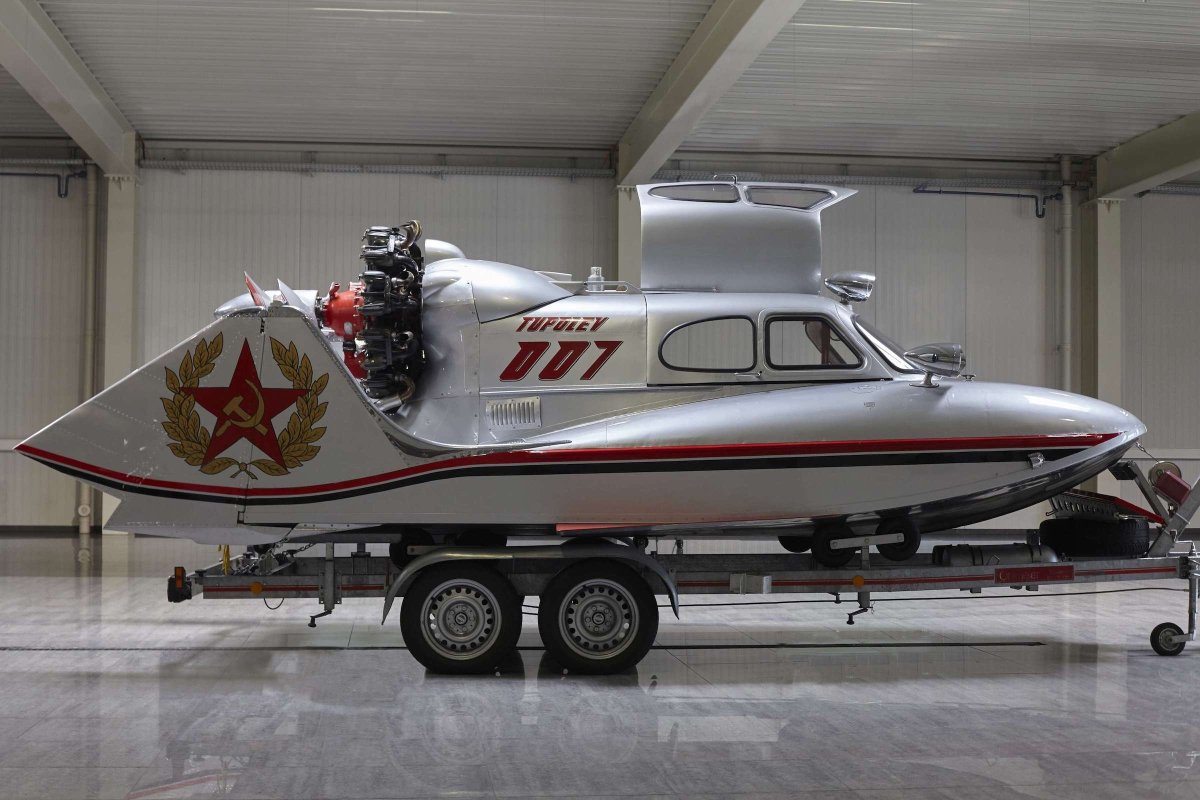 Аэросаням-амфибии Туполев а-3