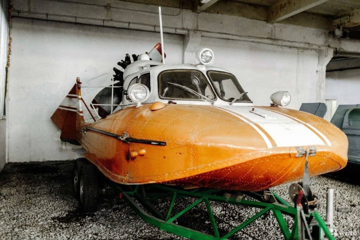 Аэросани-амфибия а-3 СКБ Туполева