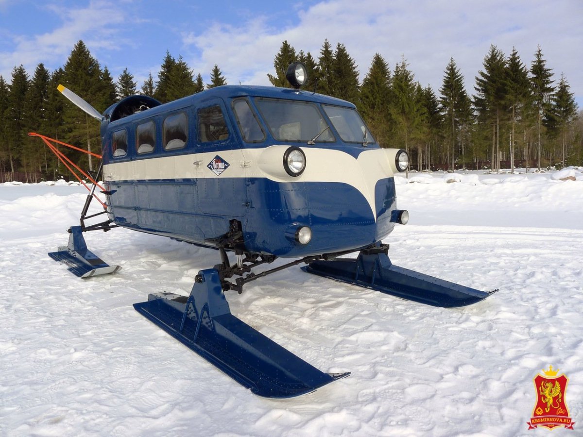 Аэросани аэроглиссер Аквамарин