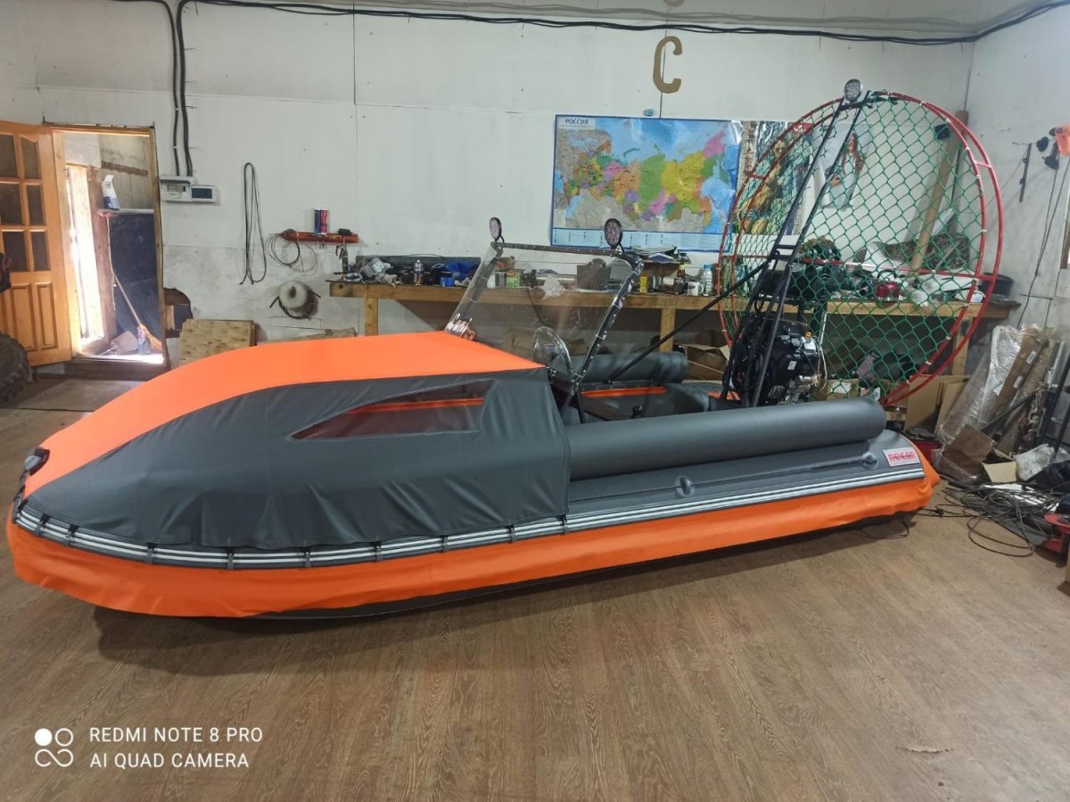 Аэролодка Роджер Аллигатор 4400 с Аэроустановкой