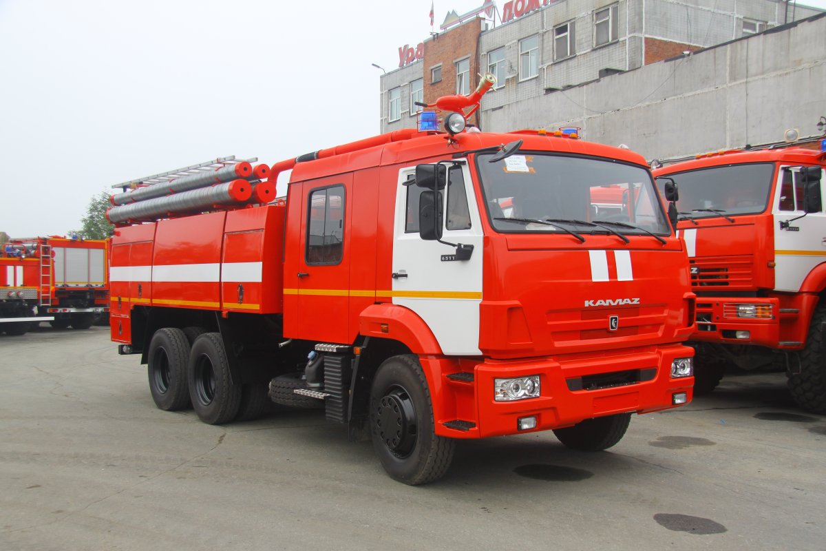 КАМАЗ 65115 пожарный