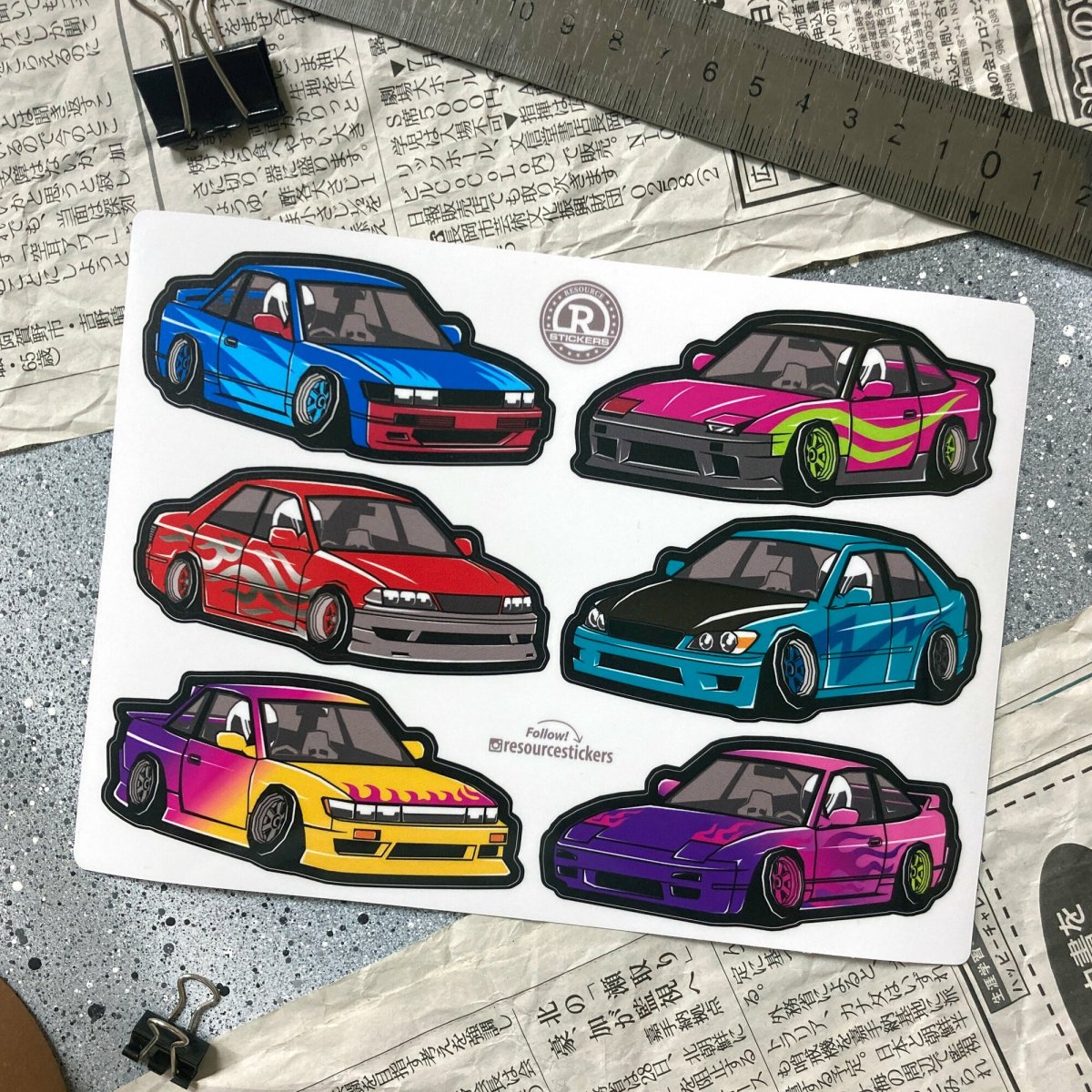 Стикеры дрифт