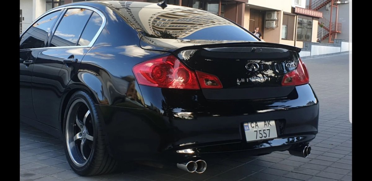 Спойлер Infiniti g25