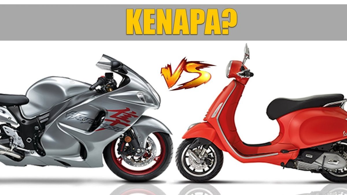 Мотоцикл vs скутер