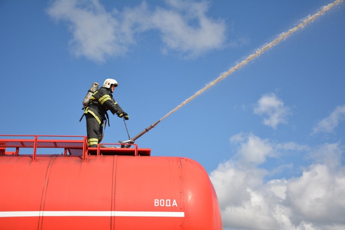 Пожарный поезд МЧС