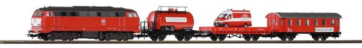 Piko пожарный поезд